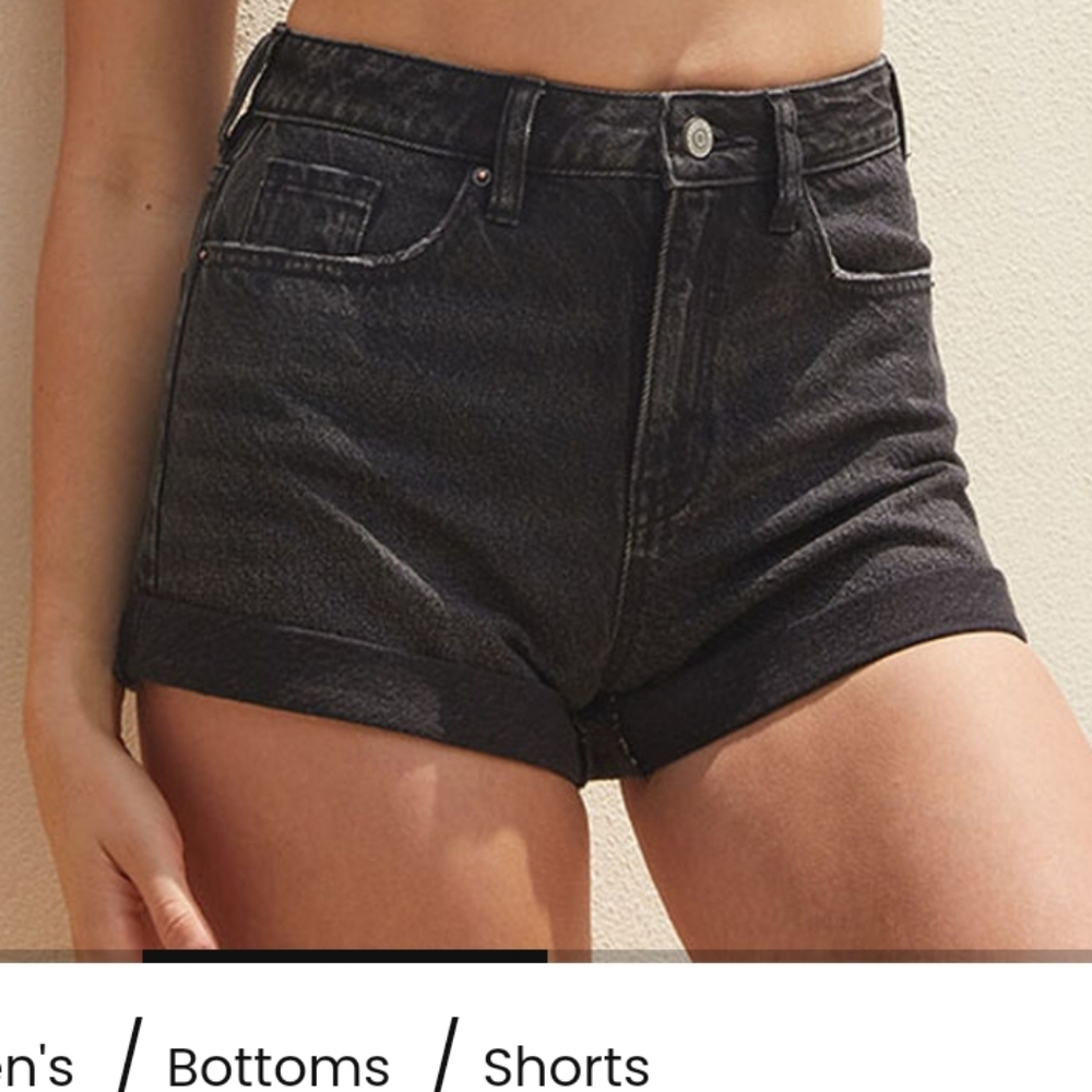 NWT Pacsun Mom Shorts Black